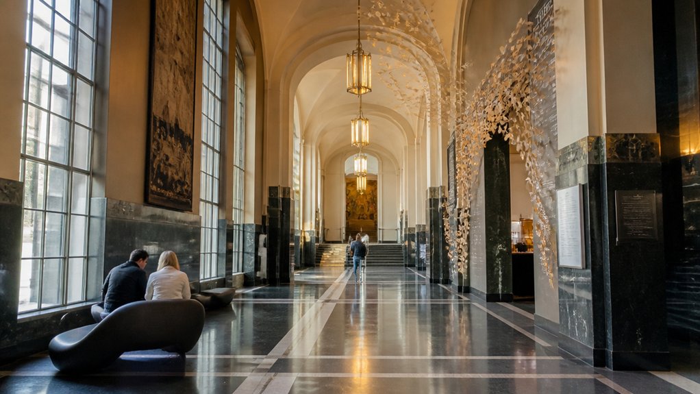 art filled repurposed post office