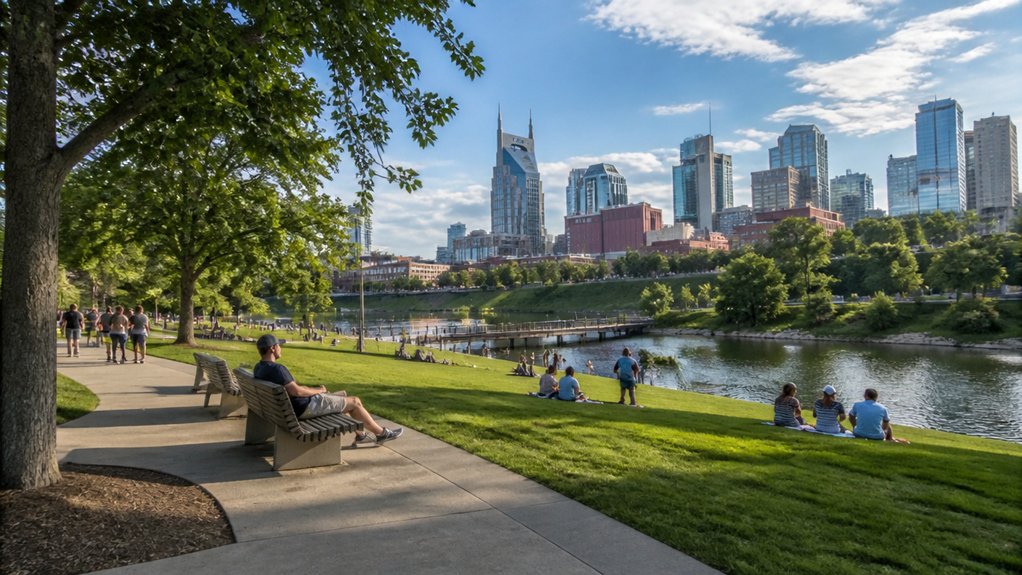 downtown nashville park highlights