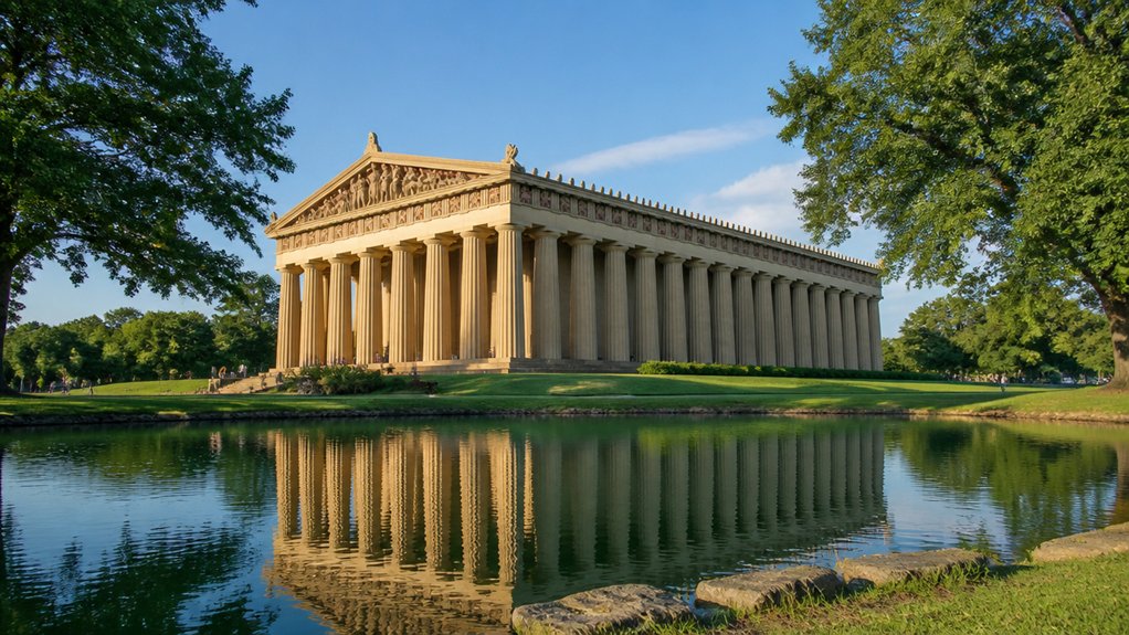 full scale replica of parthenon