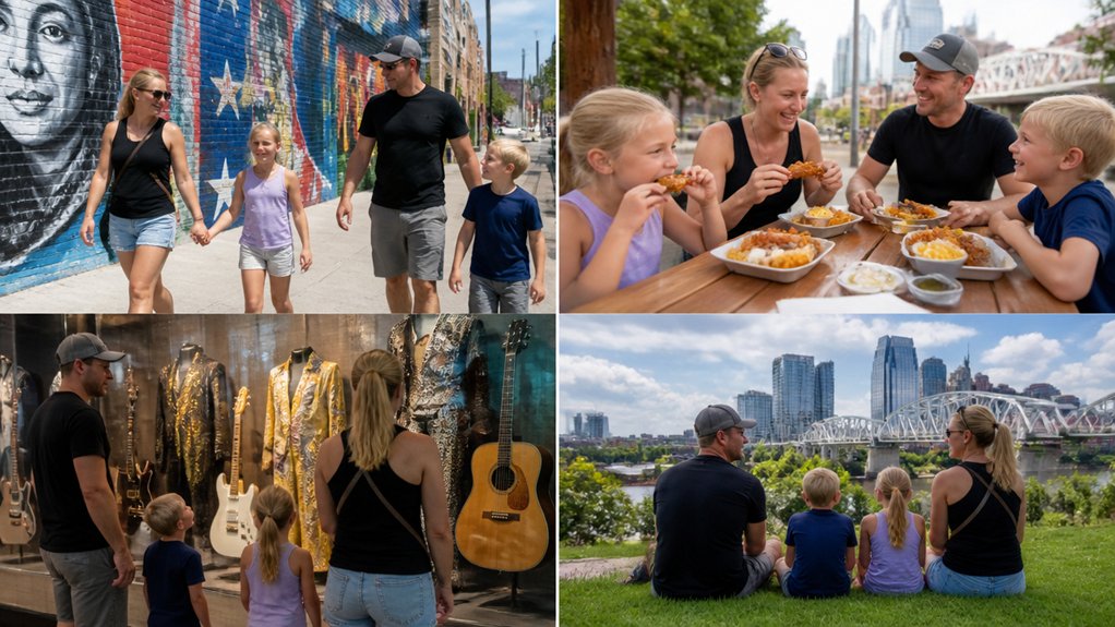 nashville family friendly three day itinerary