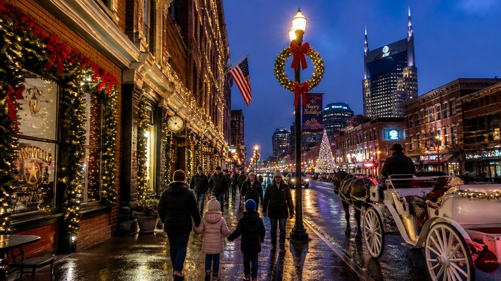 nashville holiday lights and attractions
