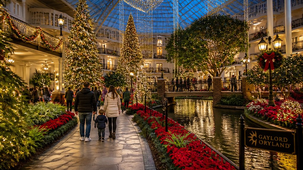 three million lights indoors
