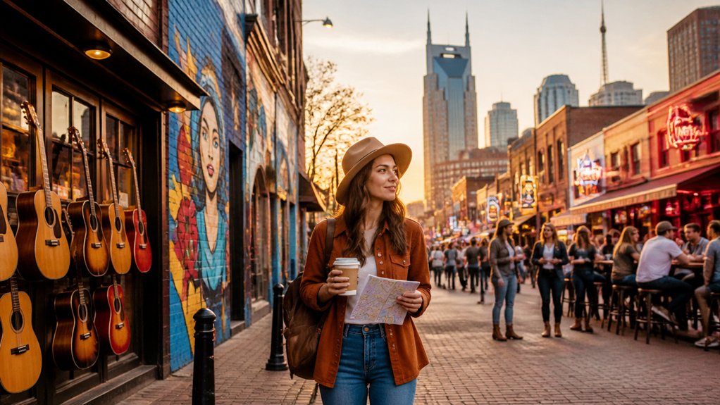walkable music filled solo friendly nashville