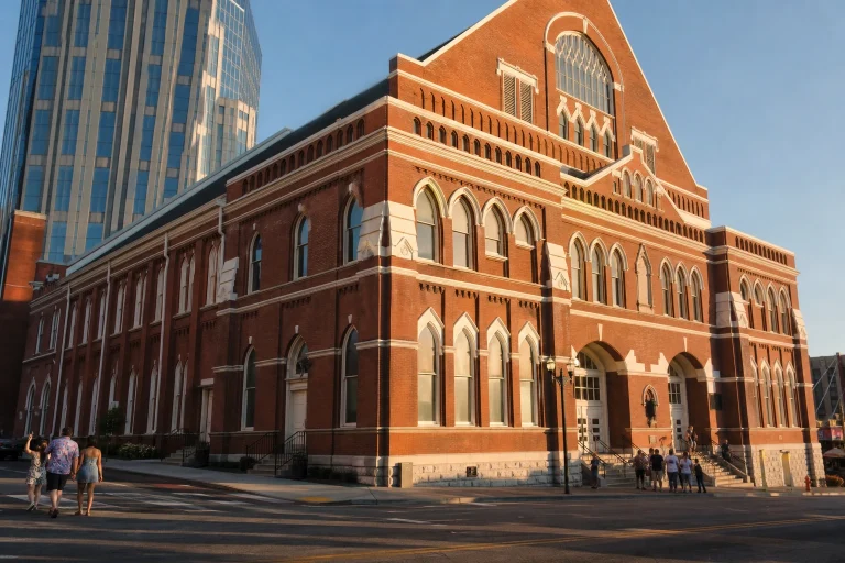 Exterior of Ryman Auditorium in Nashville