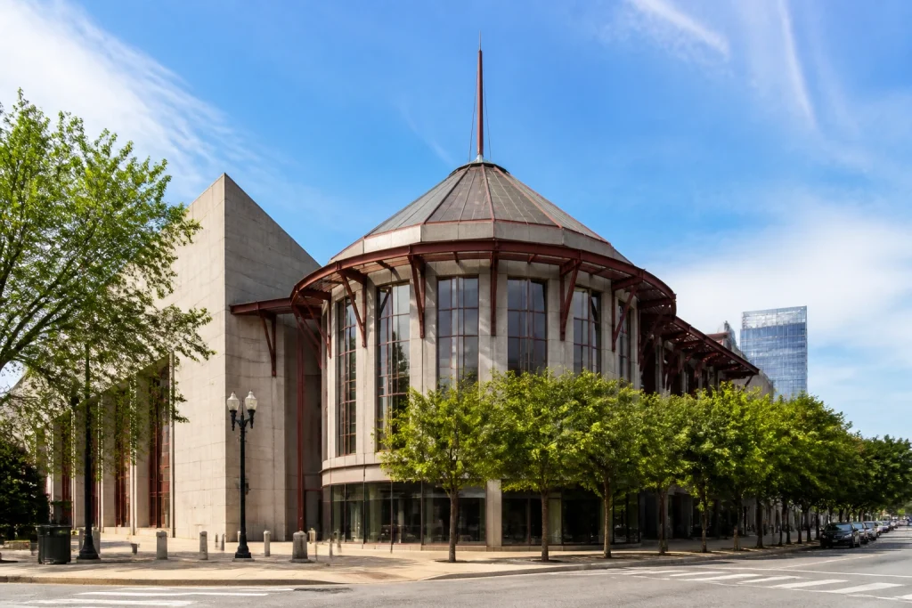 Exterior of Musicians Hall of Fame and Museum in Nashville