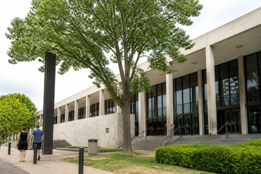 Exterior of the Tennessee State Museum in Nashville