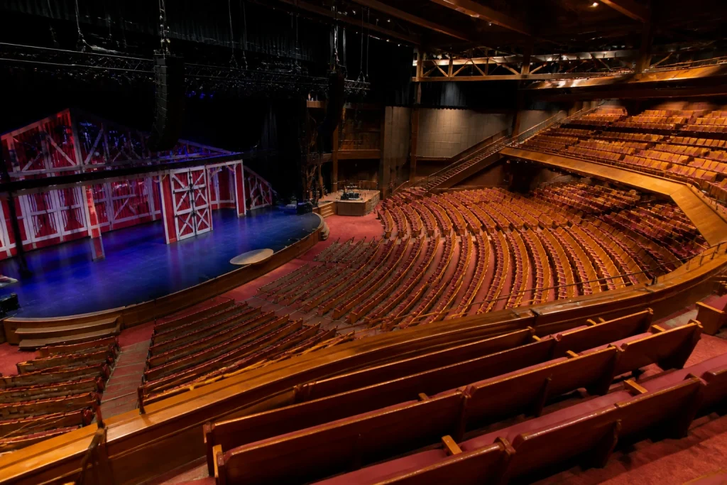 Grand Ole Opry House auditorium seating and stage