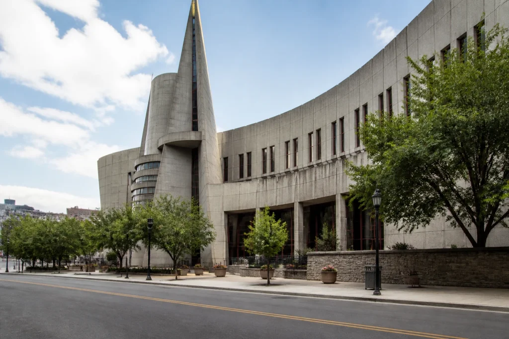 Exterior of the Country Music Hall of Fame in Nashville