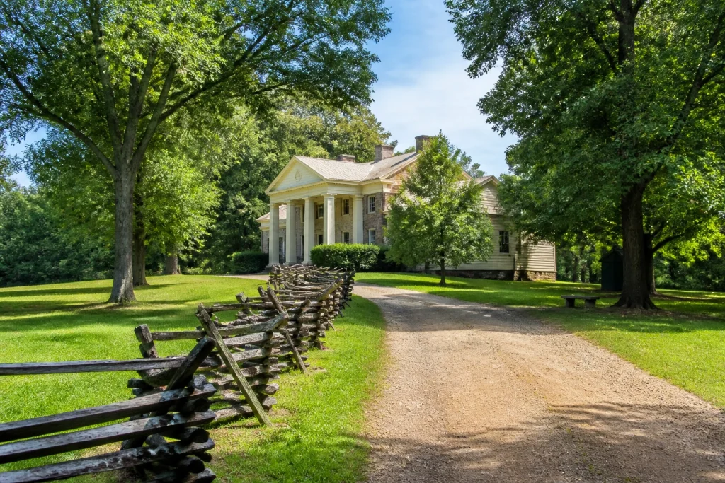 Historic grounds at Andrew Jackson’s Hermitage