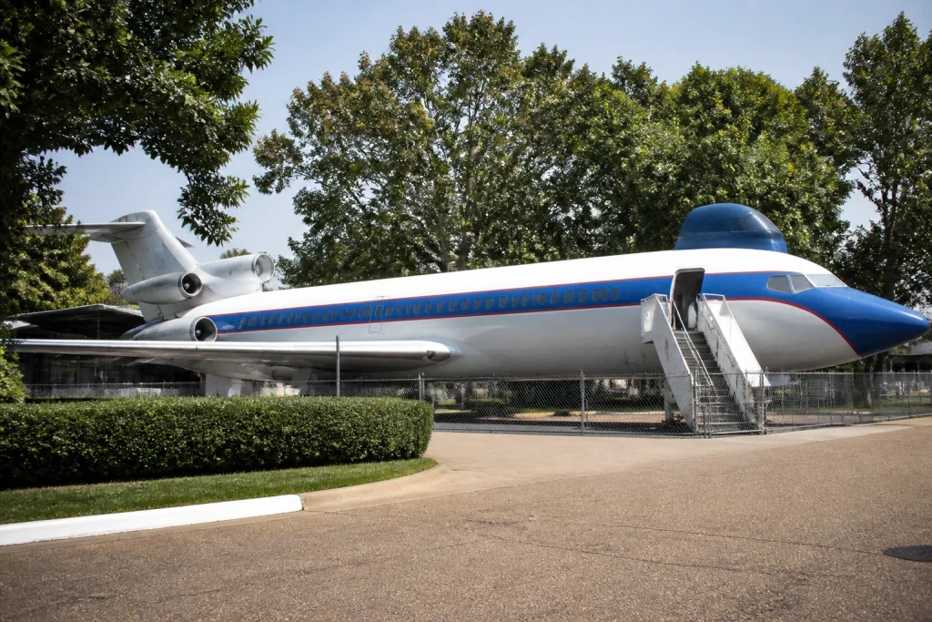 Airplane exterior at Graceland in Memphis